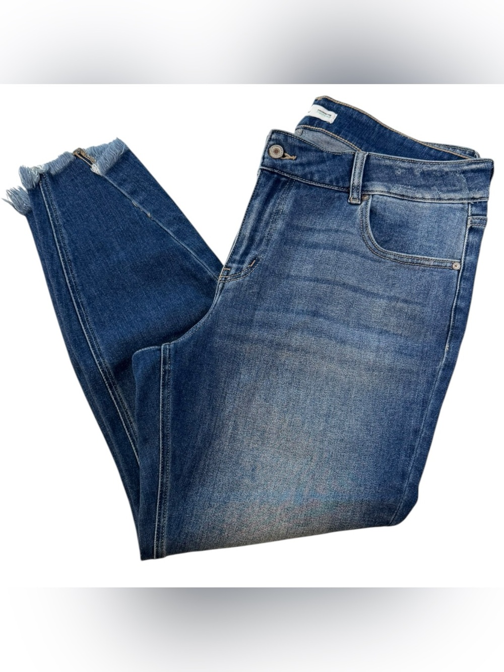 KanCan Raw Hem Skinny Jeans Size 18